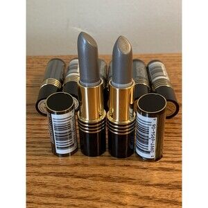 (8) LOT Revlon Super Lustrous Lipstick 06F Lavendare Frost VTG Silver Cool Purpl